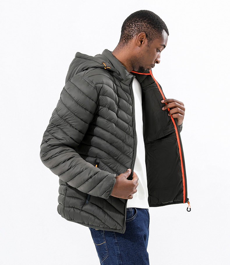 New Winter Thick Warm Men's Down Coat Windproof Light Weight Coat For Men Custom Men's Coats