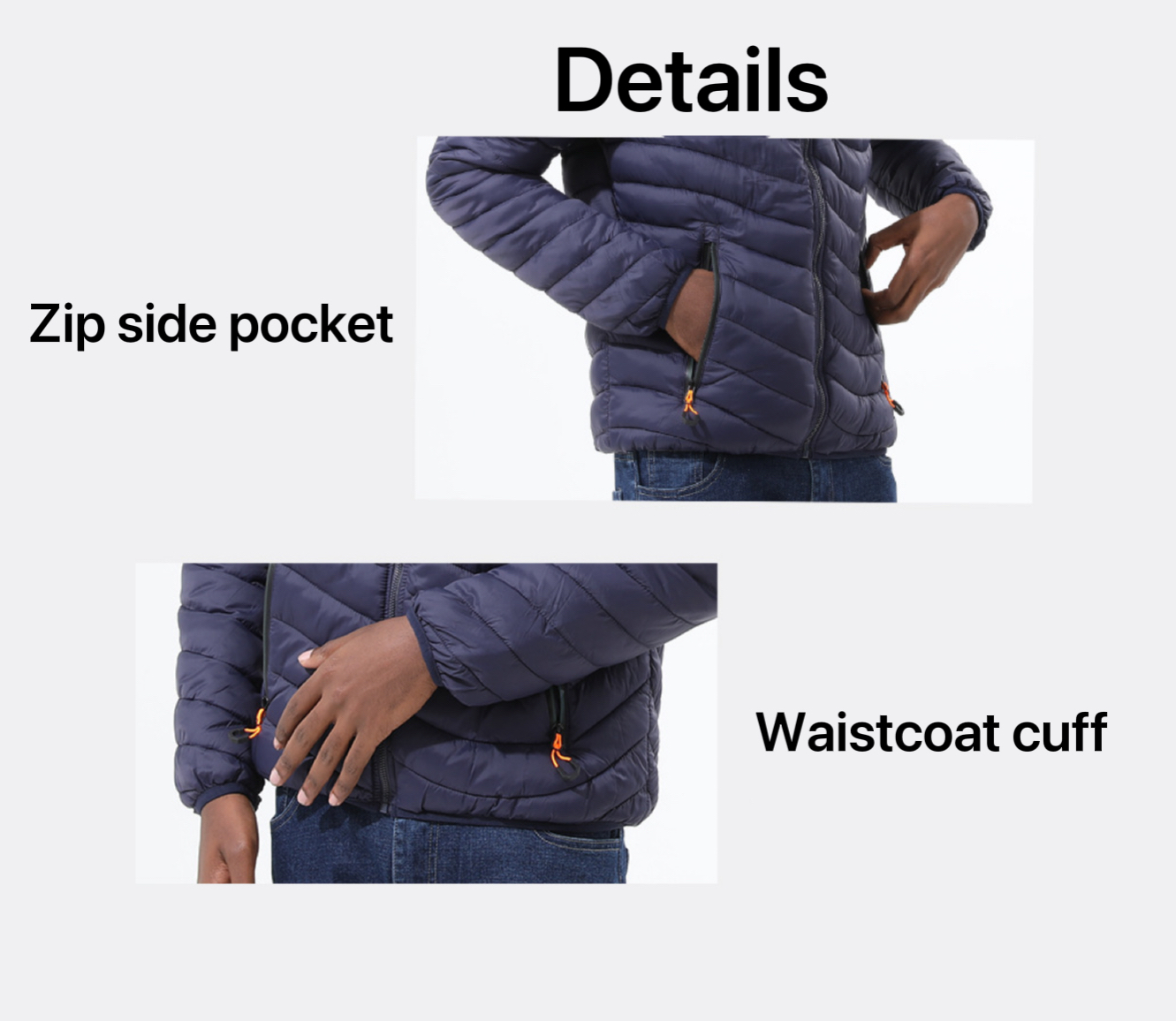 New Winter Thick Warm Men's Down Coat Windproof Light Weight Coat For Men Custom Men's Coats