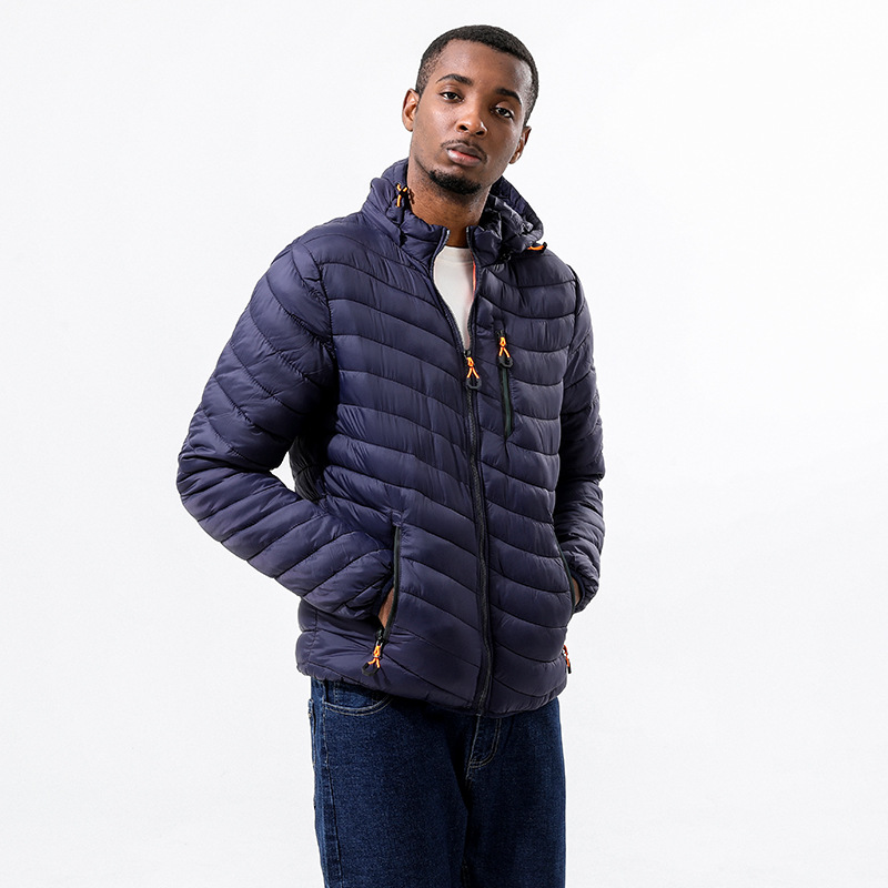 New Winter Thick Warm Men's Down Coat Windproof Light Weight Coat For Men Custom Men's Coats