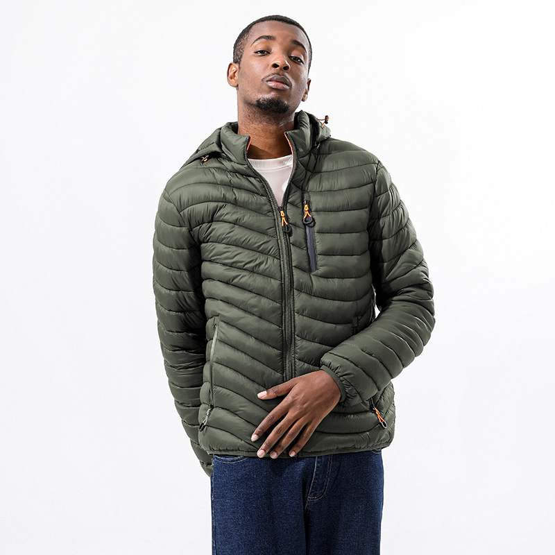 New Winter Thick Warm Men's Down Coat Windproof Light Weight Coat For Men Custom Men's Coats