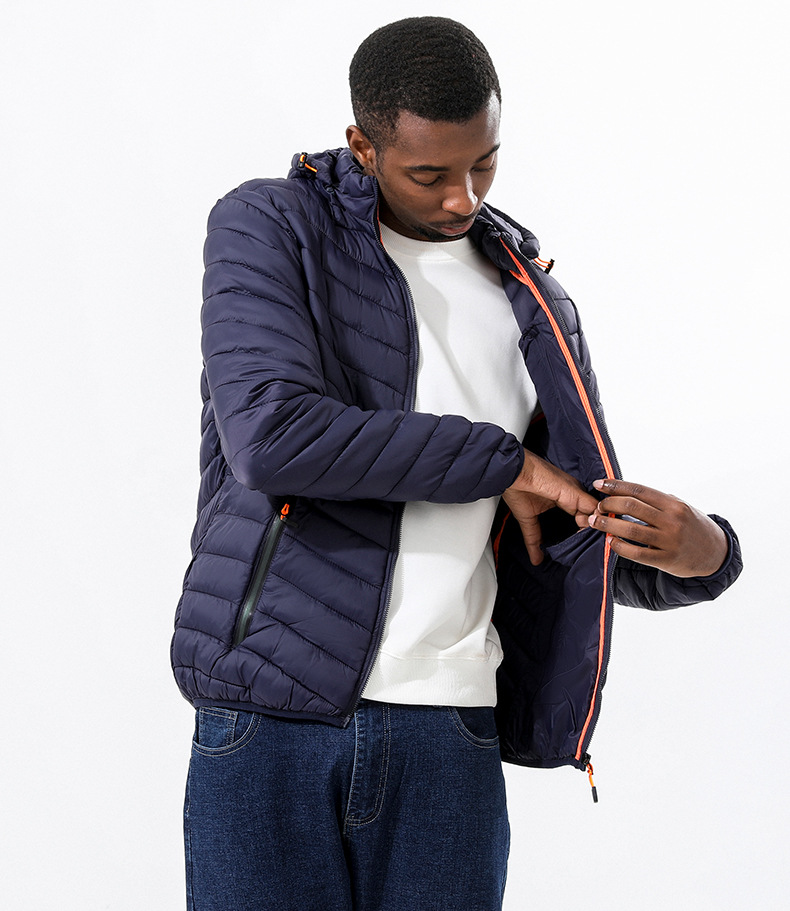 New Winter Thick Warm Men's Down Coat Windproof Light Weight Coat For Men Custom Men's Coats