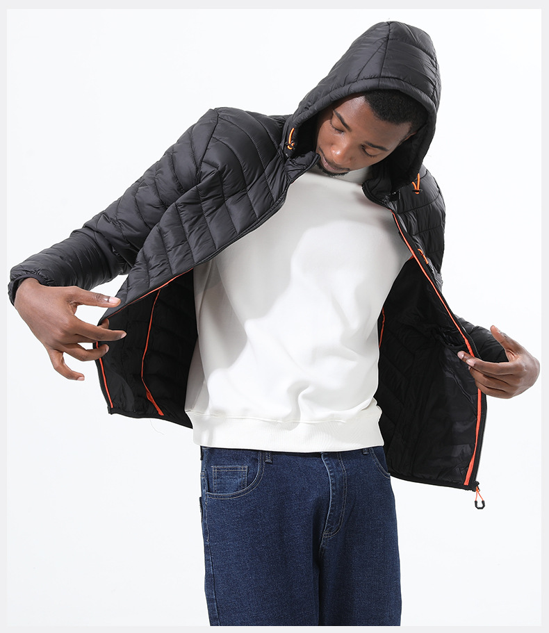 New Winter Thick Warm Men's Down Coat Windproof Light Weight Coat For Men Custom Men's Coats